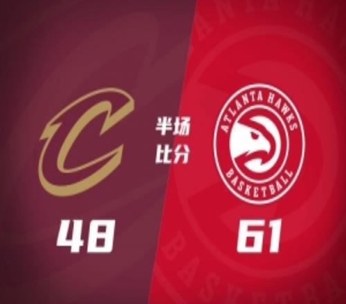 半場戰報老鷹6148領先騎士麥科勒姆25分庫明加8分哈登16+5