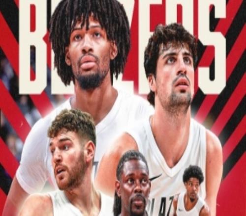 卡位戰(zhàn)大勝快船！開拓者官推曬海報：BLAZERSWIN！！