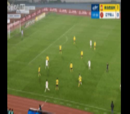 遼寧鐵人傳導(dǎo)配合，嚴(yán)鼎皓遠(yuǎn)射被李昊撲出底線