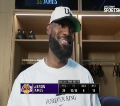 詹姆斯：最近三場我的個人數據聽起來很酷不過我寧愿是3勝0負