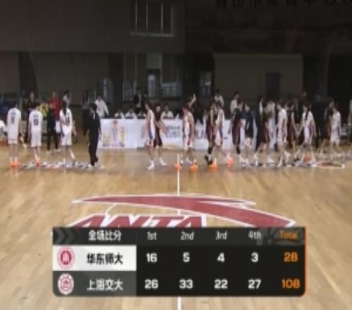 CUBAL女篮上海交大80分大胜华东师大！何尧瑶19分钟15分3板