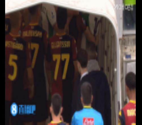 活久見！意甲半場結(jié)束后球員通道打架，兩隊(duì)一人一紅均10人應(yīng)戰(zhàn)