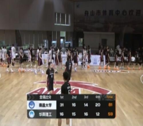 CUBAL女籃南昌大學(xué)大勝華南理工鐘靜彤29分周彩夢(mèng)16+6