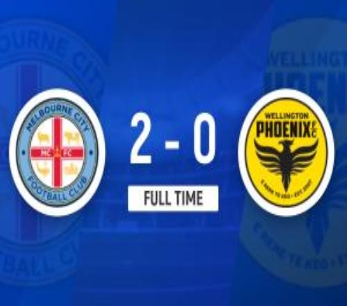 澳超：貝希奇與尤尼斯各斬一球，墨爾本城20惠靈頓鳳凰