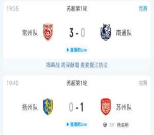 太湖三傻太湖三寶！常州隊、無錫隊、蘇州隊蘇超首輪全部贏球