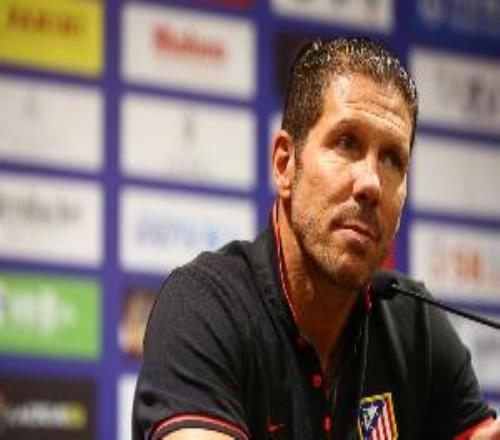 為歐冠而大輪換西蒙尼：接受這場聯(lián)賽失利沒贏是因?qū)κ指咝? />
<div   id=