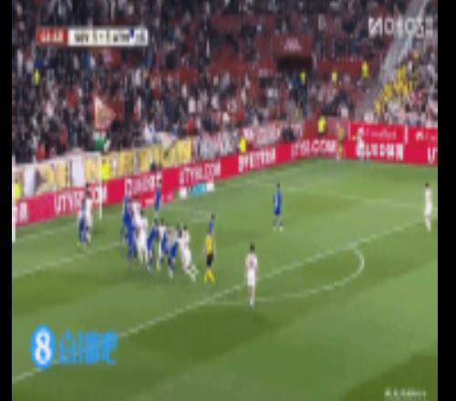 塞維利亞21再次領先馬競！古德利接角球俯身沖頂破門