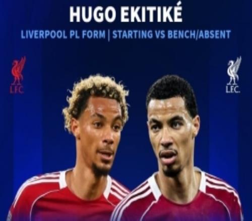 ?；倏耸装l(fā)時(shí)利物浦本賽季英超21戰(zhàn)14勝，未首發(fā)時(shí)11戰(zhàn)2勝