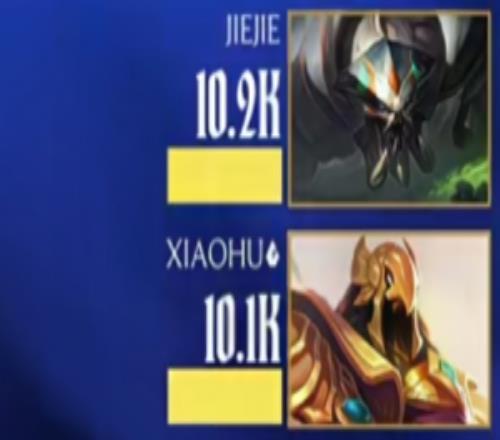 你在干嘛！xiaohu沙皇输出10.1K甚至不如队友jiejie坦克蝎子