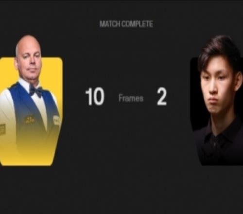 惨遭9连鞭！王信伯210不敌前世锦赛冠军宾汉姆，无缘世锦赛48强