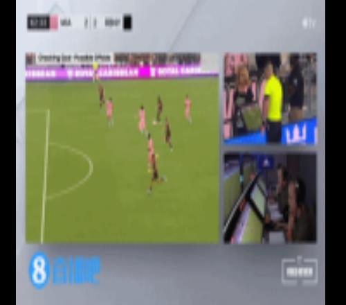 逃過一劫！邁阿密22再次丟球，裁判吹越位在先進球無效