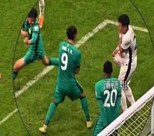 蓉城博主曬視頻：這個角度看清楚了嗎廖力生沒有手球！
