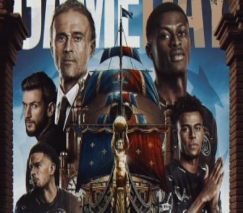 巴黎發(fā)布客戰(zhàn)利物浦海報(bào)：恩里克、門德斯、K77、杜埃出鏡