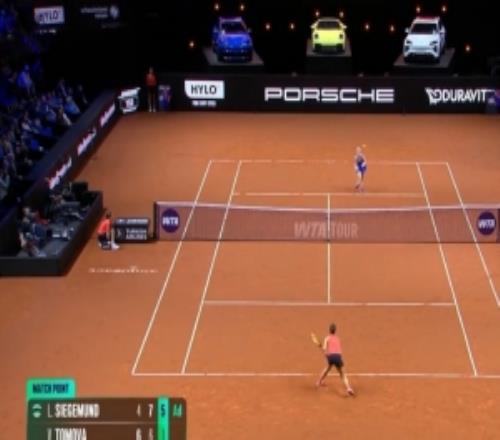 將戰(zhàn)斯瓦泰克！西格蒙德21托莫娃，晉級(jí)WTA500斯圖加特站次輪