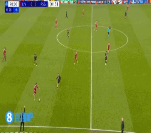 第90+1分鐘,巴爾科拉領(lǐng)球突入禁區(qū)左側(cè),隨后低平球橫敲,登貝萊后點推射破門