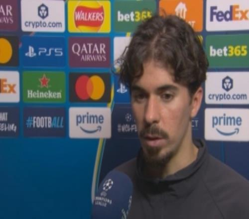 維蒂尼亞：很高興連續(xù)3年進(jìn)入歐冠半決賽，球隊(duì)展現(xiàn)了成熟的一面