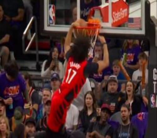 這球真的帥！阿夫迪亞送空接謝頓夏普起飛送上炸裂滑翔砸扣