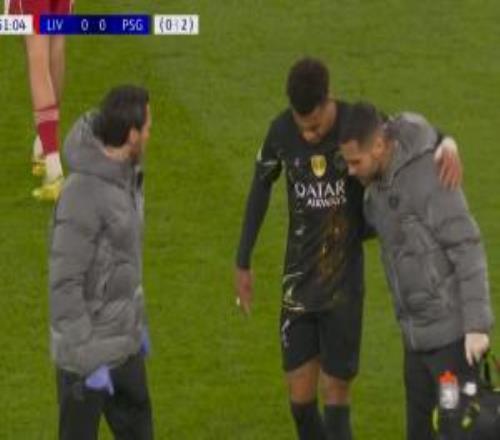 巴黎又傷一人！杜埃傷退，巴爾科拉登場