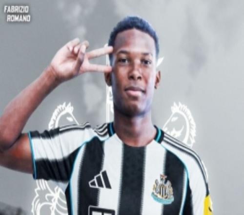 紐卡官方：簽下邊鋒約翰馬丁內(nèi)斯，球員明夏年滿18歲后正式加盟