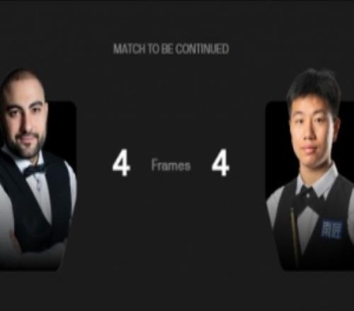 斯諾克世錦賽48進(jìn)32輪次：高陽在第一階段44戰(zhàn)平瓦菲