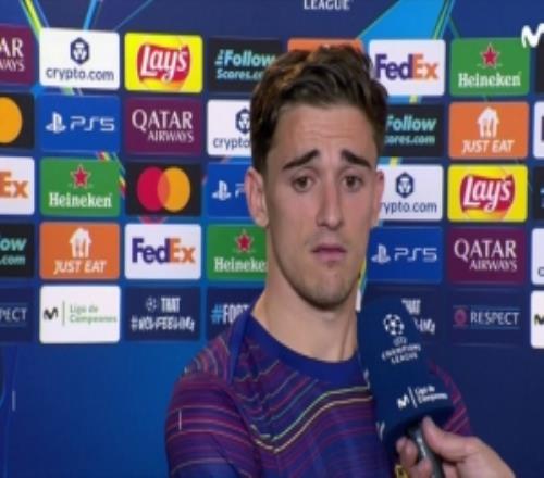 加維：我們的表現(xiàn)比對(duì)手好得多我的動(dòng)作最多也就是黃牌