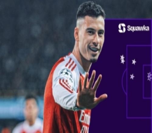 馬丁內(nèi)利單賽季歐冠已6球追平薩卡，隊(duì)史僅次于7球的亨利