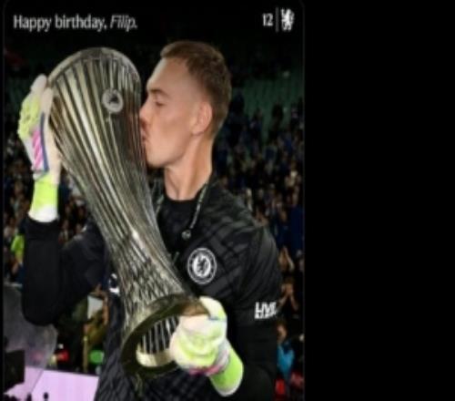 切爾西門將約恩森24歲生日，俱樂部官推發(fā)文祝福：生日快樂！