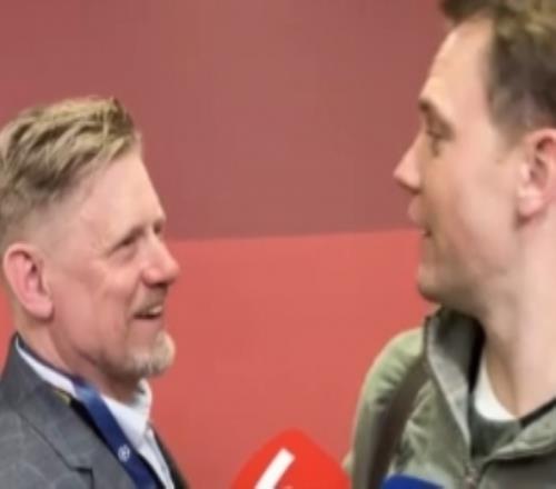 開場送大禮！舒梅切爾和諾伊爾開玩笑：你想讓比賽變得有懸念嗎