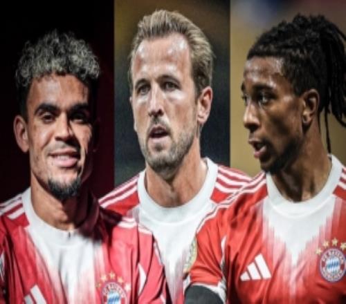 可怕！拜仁三叉戟：凱恩50球6助迪亞斯24球15助奧利塞18球27助