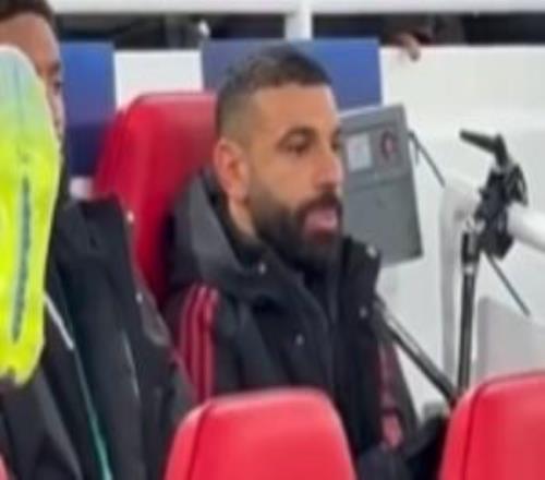 薩拉赫最后一次作為利物浦球員在安菲爾德的歐冠比賽聽到Y(jié)NWA