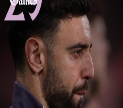 紅魔大腿！曼聯(lián)社媒曬B費本賽季英超數(shù)據(jù)，29場比賽參與25球