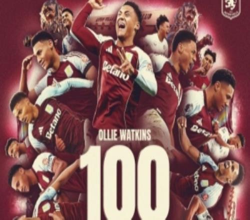 推射空門！沃特金斯助阿斯頓維拉取得領(lǐng)先，解鎖維拉生涯第100球