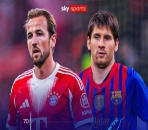 甚至更快！對比梅西73球賽季，凱恩達(dá)成50球時(shí)同期所耗場次更少