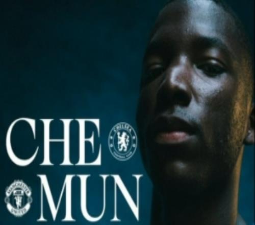 切爾西官方發(fā)布本輪對陣曼聯(lián)海報，剛續(xù)約的凱塞多單人出鏡