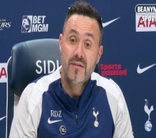 距安全區(qū)2分！德澤爾比：如果熱刺能贏球，我愿意每周都請(qǐng)客吃飯