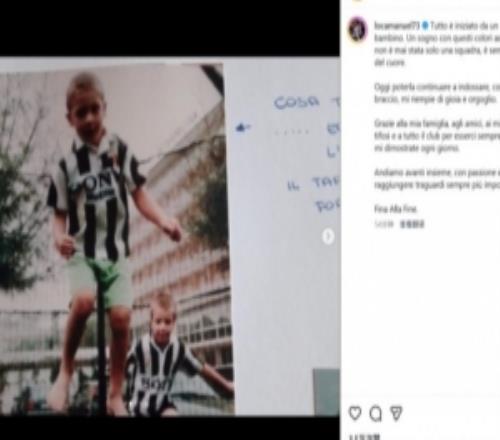 續(xù)約至2030！洛卡特利社媒曬童年照：一切始于兒時的一個夢想