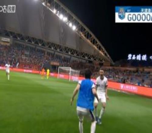 首勝在望！基萊斯第81分鐘再入一球，津門虎客場30領(lǐng)先十人玉昆