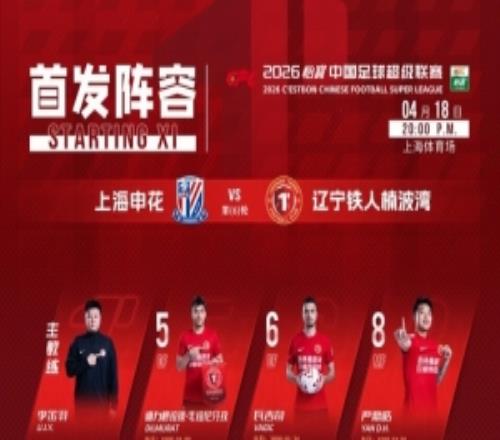 遼寧鐵人今日首發(fā)！