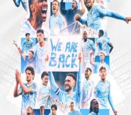 慶祝升超！考文垂曬海報(bào)：就在今天，我們兌現(xiàn)了重返英超的諾言