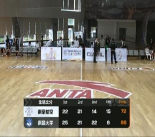 CUBAL女籃南昌大學(xué)擊敗南京航空樂(lè)倩倩29+12+8李嘉琪15+8