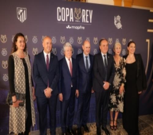 國王杯決賽前，馬競和皇家社會舉行官方管理層晚宴