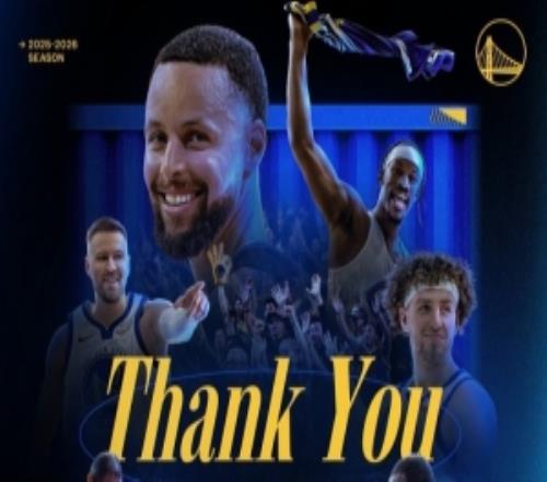 明年再來！勇士官推致謝球迷：感謝你們一整個賽季以來的支持