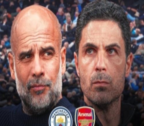 天王山之戰(zhàn)！英超官方預(yù)熱曼城vs阿森納：瓜迪奧拉pk阿爾特塔