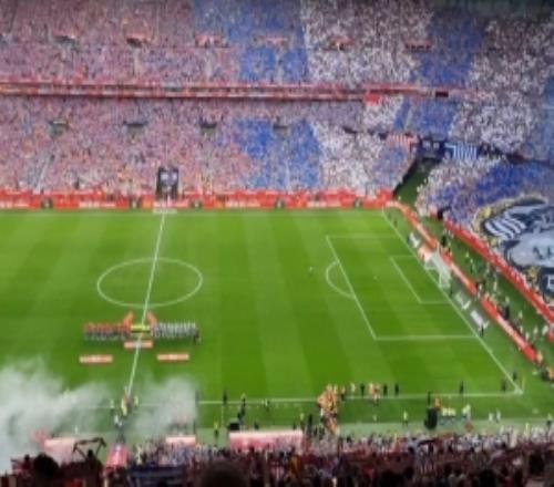 世體：國王杯決賽之前播放西班牙國歌，遭遇部分球迷的噓聲