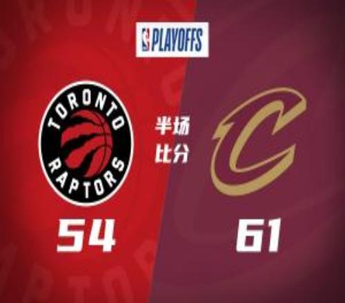 季后賽G1騎士半場(chǎng)領(lǐng)先猛龍7分！哈登15+6米切爾13分鶯歌13分