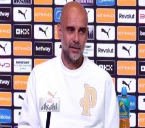 瓜帥：若輸?shù)舯荣愇視?huì)和阿爾特塔握手，再祈禱槍手接下來五場(chǎng)全敗