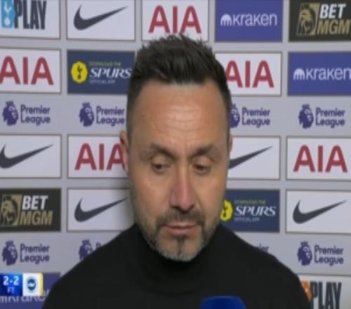 德澤爾比：我看到血性和斗志，球場氛圍就像我們在爭奪歐冠資格