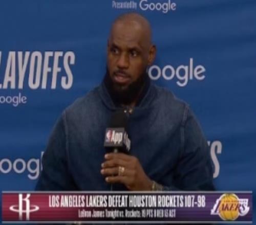 【完整版】詹姆斯：我為布朗尼在季后賽中與我同場競技感到瘋狂