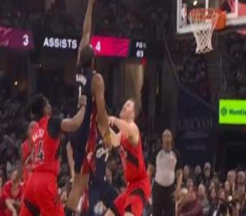 哈登突破拋投命中季后賽得分超越拉里伯德升至歷史第13位！