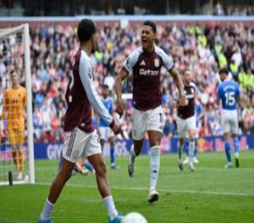 進(jìn)球大戰(zhàn)！維拉43絕殺桑德蘭仍居英超第4沃特金斯雙響鴨脖絕殺